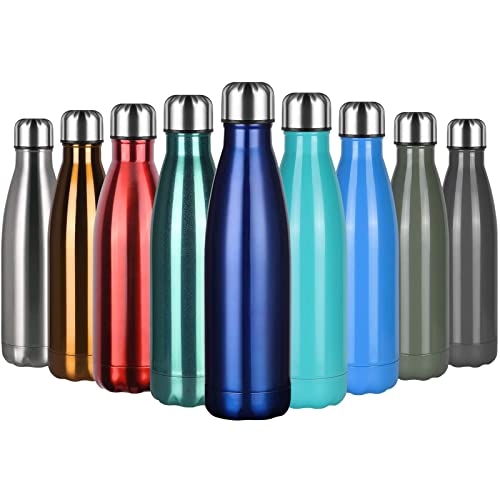 flintronic Stainless Steel Water Bottle,500ml Double Walled Vacuum Flask with Cleaning Brush, BPA Free 12 Hours Hot&Cold Sport Drink Bottle for Gym, Home, Office, Outdoor, Work flintronic Stainless Steel Water Bottle,500ml Double Walled Vacuum Flask with Cleaning Brush, BPA Free 12 Hours Hot&Cold Sport Drink Bottle for Gym, Home, Office, Outdoor, Work