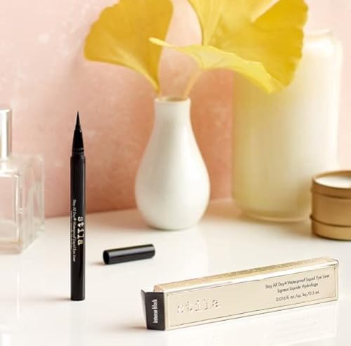 Bsus Stila Stay All Day Waterproof Liquid Eyeliner, Intense Black, 0.02 Oz #TOP3