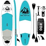 Roc Inflatable Stand Up Paddle Boards with Premium SUP Paddle Board Accessories,...