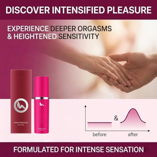 Image of Female Intense Fast Orgasmic Gel,Excite Gel for Her, Climax Intensifying Formula Sex Pleasure Booster, Elevating Intimate Experiences, Stimulant Liquid Orgasm Drops Sex for Woman