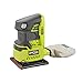 Ryobi P440 One+ 18V Lithium Ion 12,000 RPM 1/4 Sheet Palm Sander...