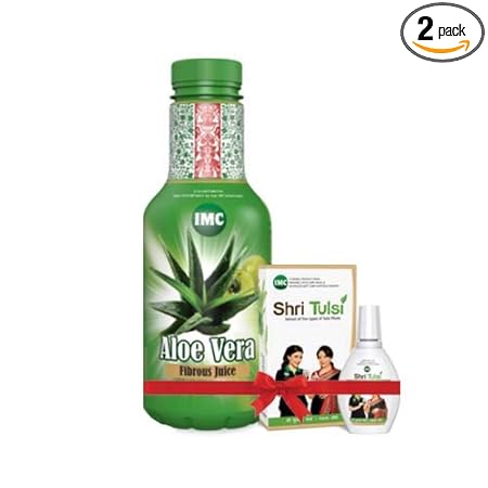 Imc Aloe Vera Juice With Shri Tulsi Drop - Combo Pack