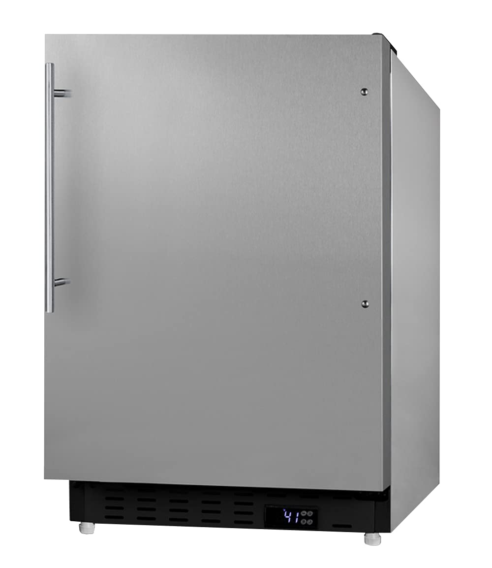 20 in. 3.53 CU. FT. MINI Refrigerator in Stainless Steel Without Freezer, ADA COMPLIAN on Fridge.com