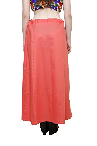 Image of Pistaa's combo of Women's Cotton Best Plain Solid Indian Readymade Inskirt Saree petticoats