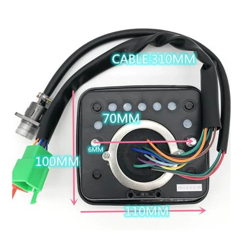 Odomètre et compteur de vitesse numérique pour raid ATV Quad