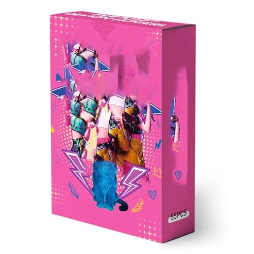 Axingqiwu 132 Piezas Kpop Hunters Cartas Guerreras K-Pop