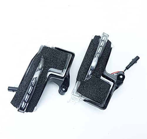 MOTOFUTURE トヨタ 90系ノア/ヴォクシー LED ファイバー 流れる ウイングミラー シーケンシャルウィンカー クリアレンズデザイン 左右 純正差し替え…