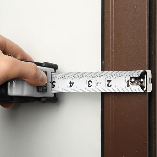 Image of Mr. Pen- Tape Measure, 25-Foot, White, Steel Measuring Tape, Tape Measure with Fractions, Easy Read Tape Measure, Tape Measure 25 ft, Steel Tape Measure, Retractable Measuring Tape Retractable