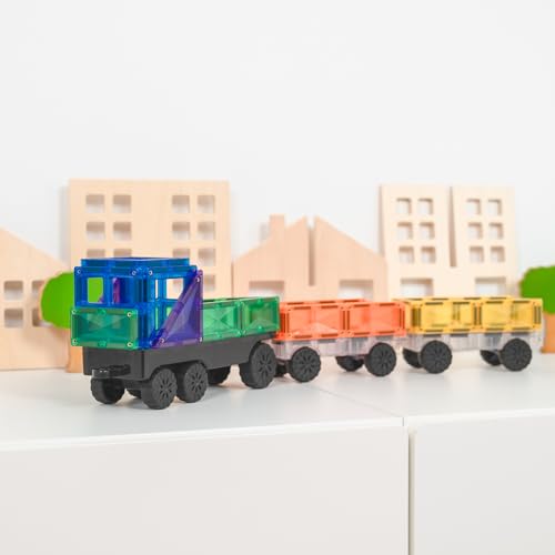 CONNETIX Rainbow Transport Pack 50-Piece Magnetic Tiles — view 5