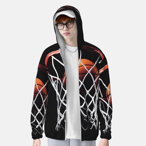 UPF 50+ Sun Protection Hoodie Long Sleeve Basketball Sun Shirt Rash Guard Fishing Shirts for Men4