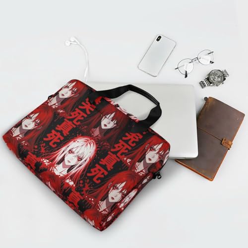 Funda para portátil con asa y correa 15.6 pulg roja miniatura 7