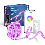 Tapo L900-5 LED Strip Light 5m, Multicolour Led Lights for TV Bedroom, Smart Lighting Controls, Hands-Free Voice Control with Alexa & Google, Flexible Installation, Packaging May Vary