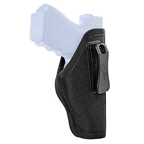 Orpaz Fabric Concealed Carry Holster With Polymer Clip Iwb Holster For 9Mm .40 .45 Pistols (Full Size, Right) #TOP14