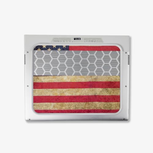 Image of MightySkins Skin Compatible with Alienware X14 R2 (2023) Full Wrap Kit - Vintage Flag | Protective, Durable, and Unique Vinyl Decal wrap Cover | Easy to Apply & Change Styles | Made in The USA