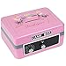 Personalized Pink Cash Box (Blonde Ballerina)