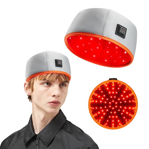 Cappello per terapia a luce rossa, 120 LED per la ricrescita...