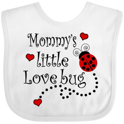 inktastic Mommy's Little Love Bug Baby Bib