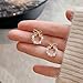 Elegant Gold Plated Pearl and Crystal Bow Stud Earrings, Dainty Circle Wreath Design with Rhinestones, Delicate Fashion Jewelry for Women