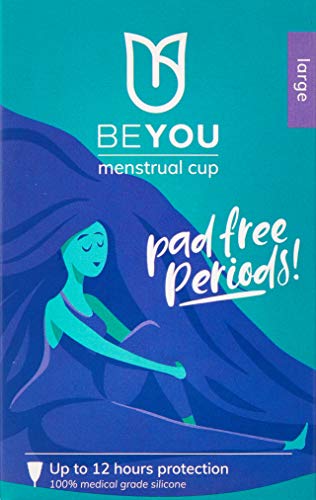 BeYou Large Menstrual Cup - Soft, Comfortable, Medical Grade - Image 2
