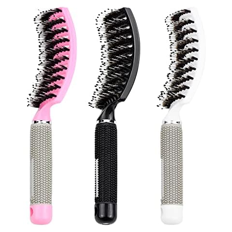 Xiumeso Cepillos para El Cabello Con Cerdas de Jabalí Cover