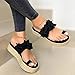 DZQQ Sandalias de Mujer   Zapatos de cuña para Mujer Sandalias de tacón Alto Zapatos de Verano 2021 Flip Flop Chaussures Femme Platform