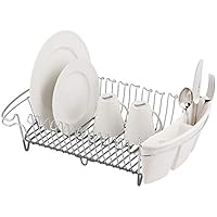 Avanti 12664 Heavy Duty Deluxe Dishrack, Large Silver