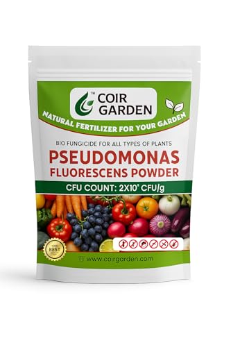 Coir Garden Pseudomonas Fluorescens 900g | Organic Bio Fungicide for Plants | Prevents Root Rot, Fungal Diseases | Plant Growth Promoter for Home Garden, Vegetables & Fruit Plants