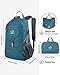 WATERFLY Small Lightweight Packable Backpack: 20l Ultra Light Foldable Travel Hiking Camping Daypack Day Pack for Man Woman