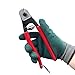 TOOLEAGUE Heavy Duty Cable Wire Cutters, 8 Inches Stainless Steel Wire Rope Cutter for Cable Deck Railing, Decking, Wire Seals,Aircraft Bicycle
