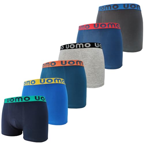 6er Pack Jungen Boxershorts Unterhose aus Baumwolle Größen...
