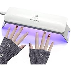 Lamparas Para Uñas Baratas Lámpara UV para uñas de gel, lámpara LED de 18 W, secador de uñas portátil, lámpara de uñas plegable, adecuada para todos los esmaltes de uñas de gel