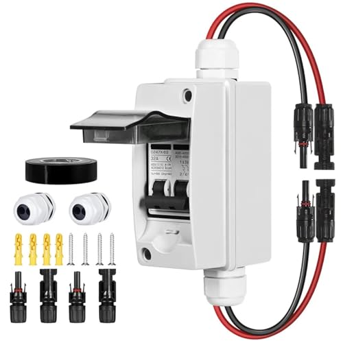Coffret électrique étanche contre les intempéries pour couper vos panneaux solaires