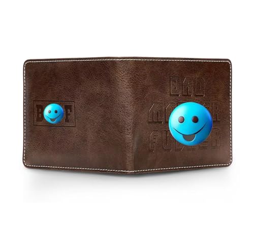 Image of Embroidered Bad Mother fker Leather Wallet bad mother f ker wallet leather(black)