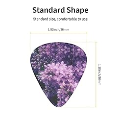 Ensemble de 12 médiators de guitare Purple Flowers pour guitare acoustique, guitare électrique, contrebasse, ukulélé - Les Beatles, Paul McCartney, John Lennon, RIngo Starr, George Harrison Ensemble de 12 médiators de guitare Purple Flowers pour guitare acoustique, guitare électrique, contrebasse, ukulélé – Image 4