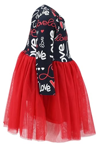 Image of Girls Long Sleeve Tulle Tutu Dresses for Kid and Toddler
