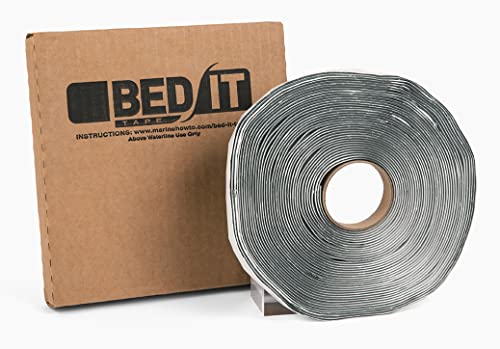Bed-IT Butyl Tape for Marine & RV Decks, 50 ft x 1/2