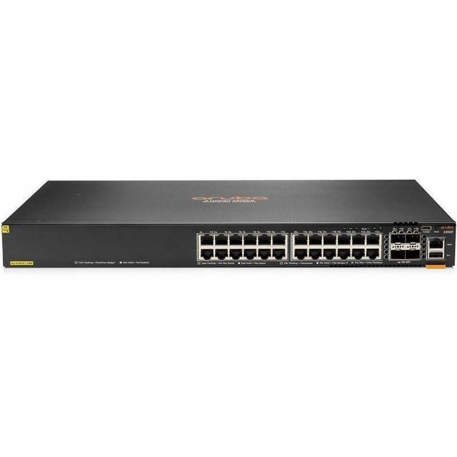Image of HPE CX 6200F 24G Class 4 PoE 4SFP+ 370W Switch