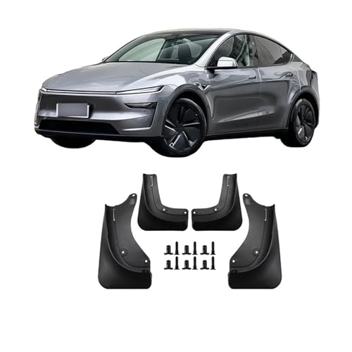 Garde-boue de qualité pour Tesla Model Y : kit de bavettes robustes