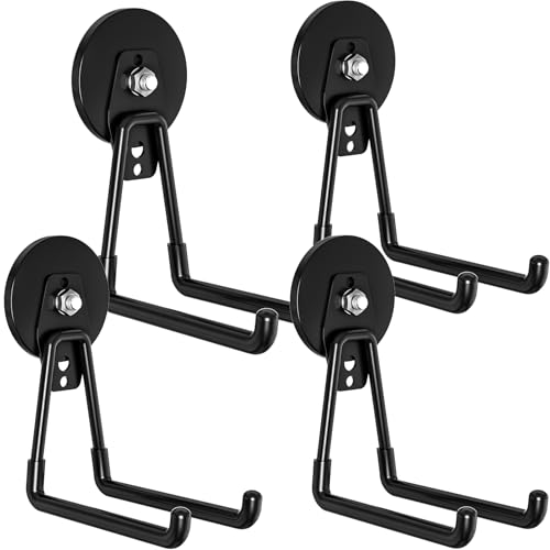 MVP BOY Heavy-Duty Storage Magnetic Hooks，No Need for Drilling, with