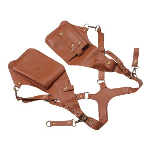Cartera doble de viaje con multibolsillo para teléfono y correa ajustable de gran comodidad