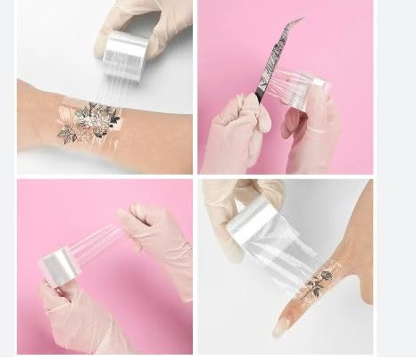SHIELD PLUS Tattoo Clean Wrap for Tattoo Care 3