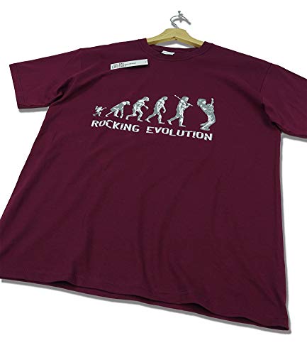 Rocking Evolution – Bercement Cadeau d’anniversaire drôle Musique | Present T-Shirt - Les Beatles, Paul McCartney, John Lennon, RIngo Starr, George Harrison Rocking Evolution - Bercement Cadeau d'anniversaire drôle Musique | Present T-Shirt – Image 4