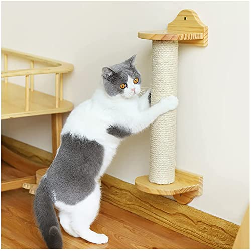 Arbre à chat mural compact pour préserver vos meubles des griffures - 6