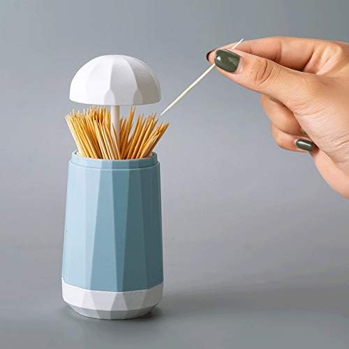 Automatic Toothpick Holder Container Household Table Toothpick Storage Box Toothpick Dispenser(OneColor)
