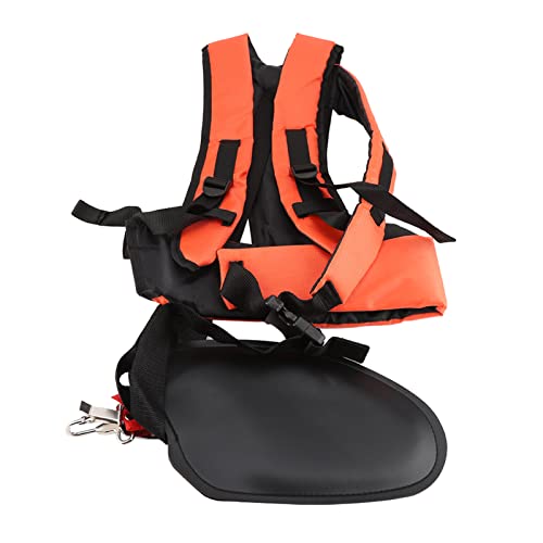Strimmer Double Shoulder Harness Strap Padded Bel, Trimmer Shoulder Strap, Universal Trimmer Double Shoulder Strap Mower Nylon Y Shaped Belt for Brush Cutter Garden