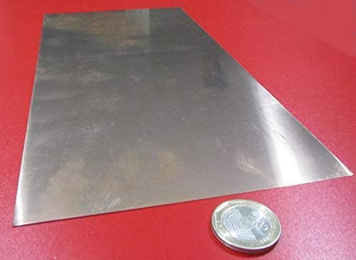 510 Phosphorus Bronze Shim .010" Thick x 6.00" Width x 12.00" Length 1 Pc