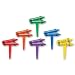 DecoPac 2D Bilingual Crayons DecoPic Cupcake Picks (12 Count)