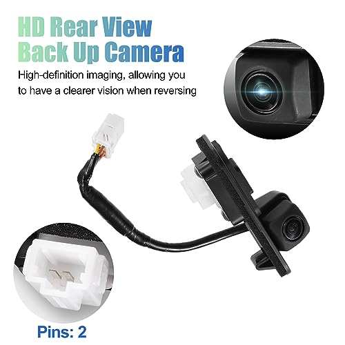 Image of uxcell Rear View Back Up Camera Park Assist Reverse Camera for Acura TLX 2015-2020 No.39530TZ3A01