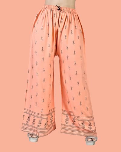 Image of Women's Regular Fit Rayon Palazzos