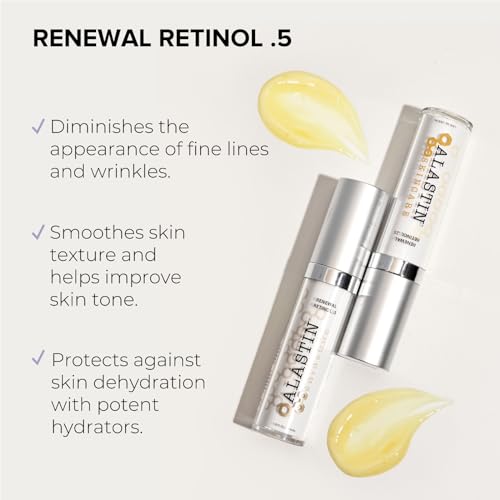  ALASTIN Skincare Retinol Face Serum for Anti-Aging, Fine Lines & Wrinkles